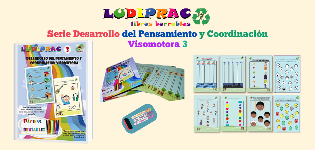 serie desarrollo del pensamiento y coordinación visomotora 3